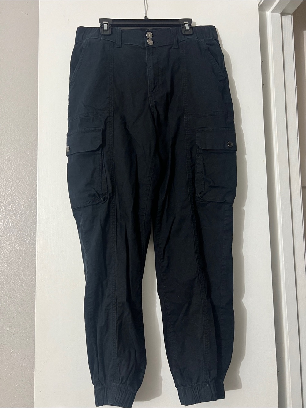 SO Black Women's Cargo Jogger Pants